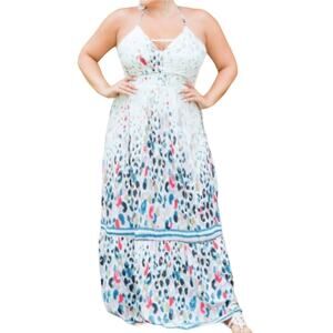 PERFECTLY PRISCILLA A New Vision Print Maxi Dress